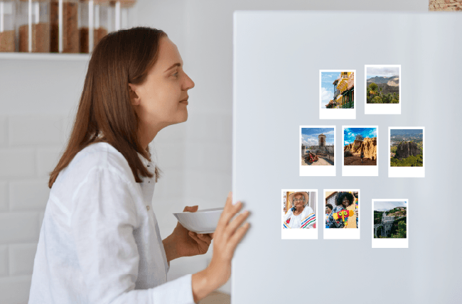 Promoción: Pack 18 Imanes Polaroid