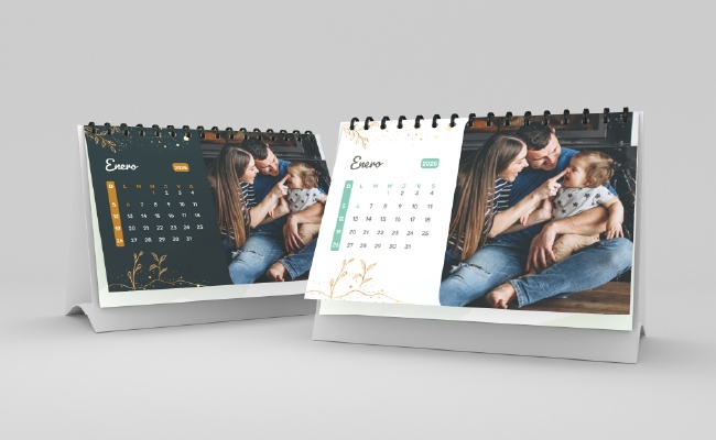 Impresión con descuento de <strong>Calendario de Escritorio 2025 $45.000</strong>