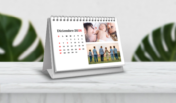 Impresión con descuento de <strong>Lleva 3 Calendarios de Escritorio 2026 por $115.000</strong>