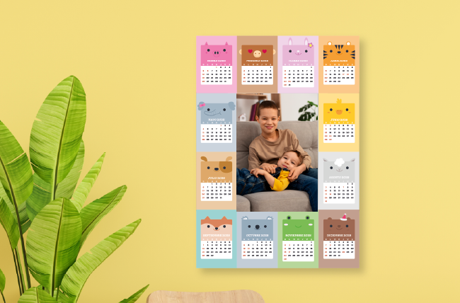Comprar ahora Calendario de Pared 33x47 cm