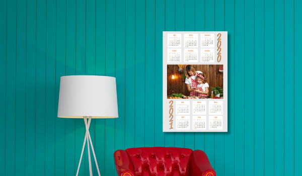 Imprimir Calendario de Pared 