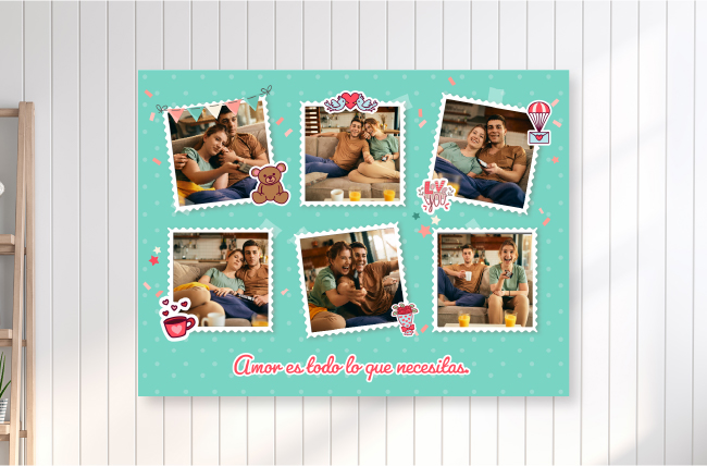 Imprimir Fotoretablo Amor y Amistad